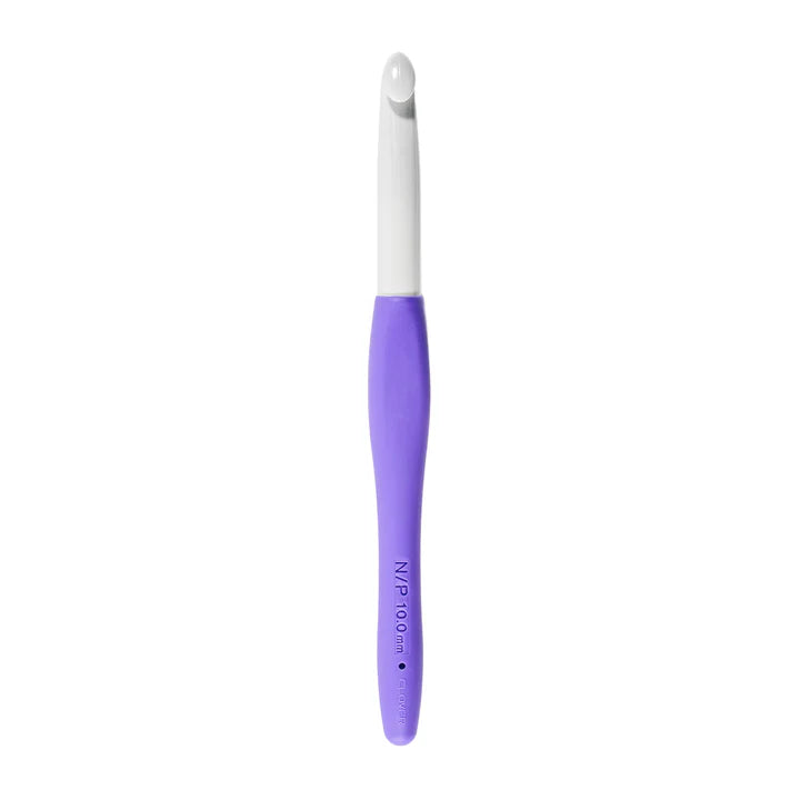 crochet hook by Clover - Clover amour crochet hook - all sizes