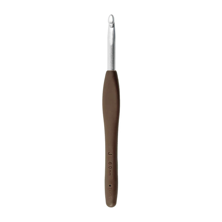 crochet hook by Clover - Clover amour crochet hook - all sizes