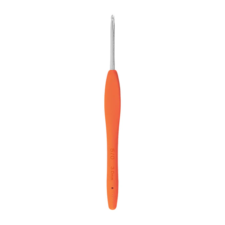 crochet hook by Clover - Clover amour crochet hook - all sizes