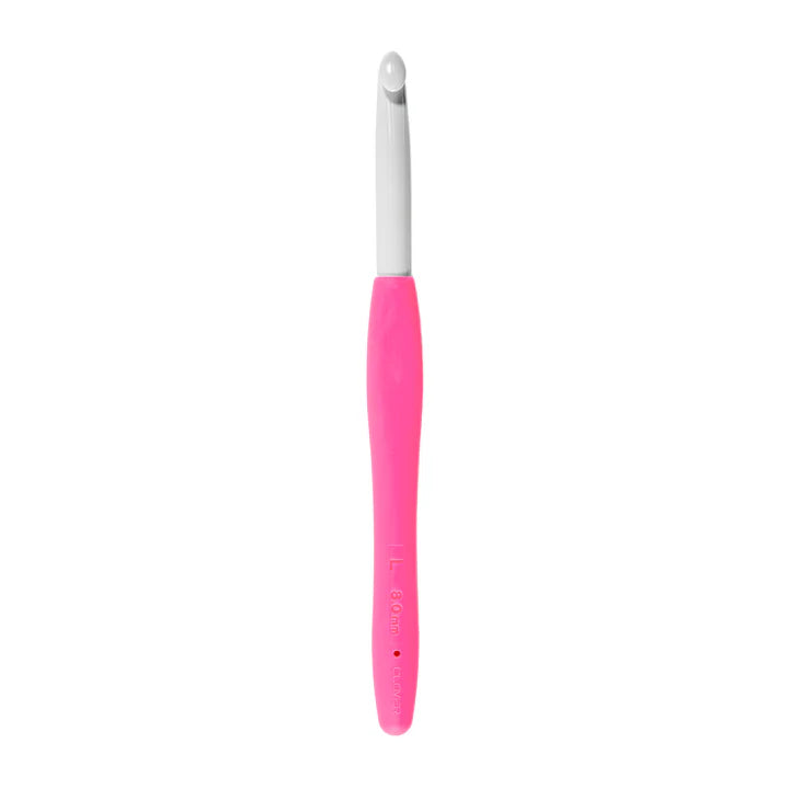 crochet hook by Clover - Clover amour crochet hook - all sizes