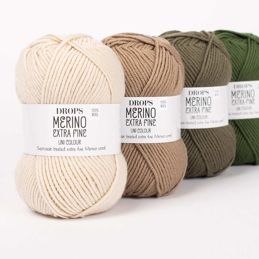 Drops Merino DK extra fine Merino wool 50g