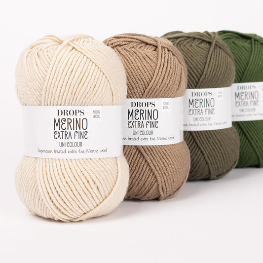 Drops Merino DK extra fine Merino wool 50g