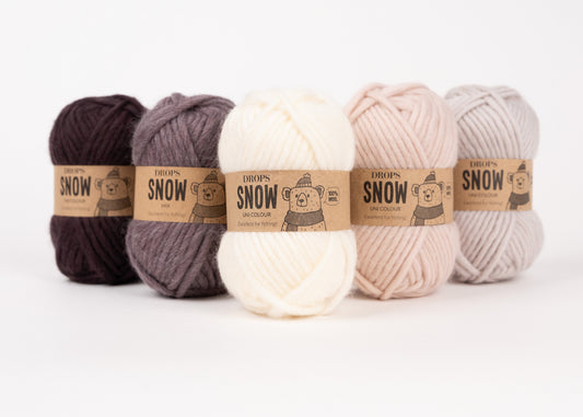 Drops Snow super chunky wool - excellent for felting.