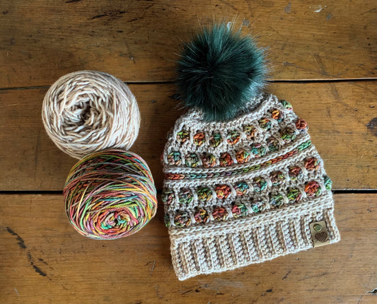 Crochet Hat pattern - The Jubilee Beanie - PDF Pattern instant Download
