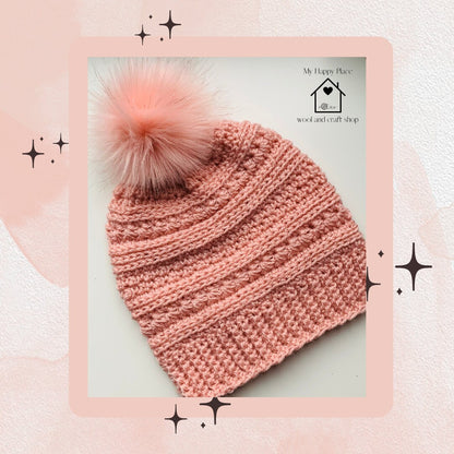Crochet Hat pattern - The Liberty Beanie - PDF Pattern Instant Download