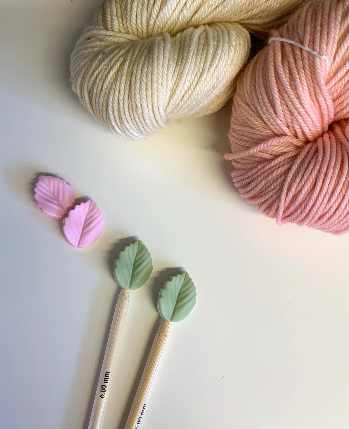 Knitting needle toppers and point protectors. A cute way to stop your stiches slipping. A perfect gift for knitters