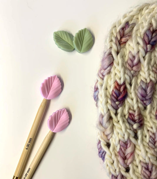 Knitting needle toppers and point protectors. A cute way to stop your stiches slipping. A perfect gift for knitters