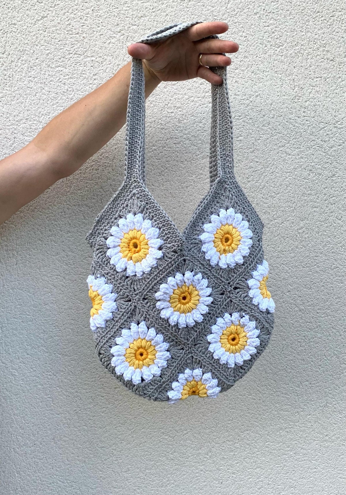 Daisy Crochet Bag - PDF PATTERN