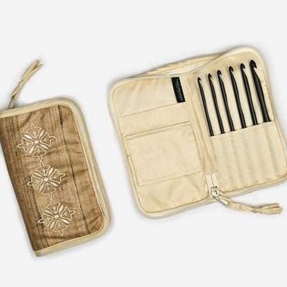 Lantern Moon Ebony Wood Radiance Single Ended Crochet Hook Set